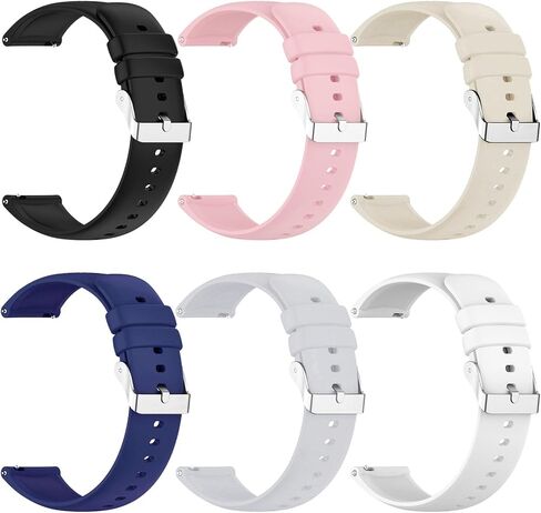6 عبوات متوافقة مع FITVII HM08 HM58 / لـ ITECH Active 3 / AMZHERO-RUNFIT D26 / VIROZIS P67 / GADIXY G301 / KALOC SMART WATTER TRACKER in Saudi Arabia