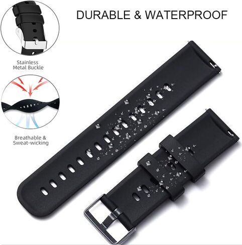 6 عبوات متوافقة مع FITVII HM08 HM58 / لـ ITECH Active 3 / AMZHERO-RUNFIT D26 / VIROZIS P67 / GADIXY G301 / KALOC SMART WATTER TRACKER in Saudi Arabia