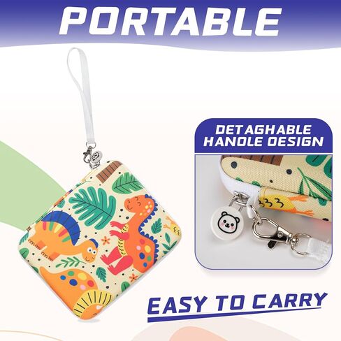 Card Case for Yoto Cards,80-Pockets binder with Zipper,Portable Card Holder Book for Holding Mini Audiobook Cards,Suitable for Boys and Girls(Wildlife) in Kuwait
