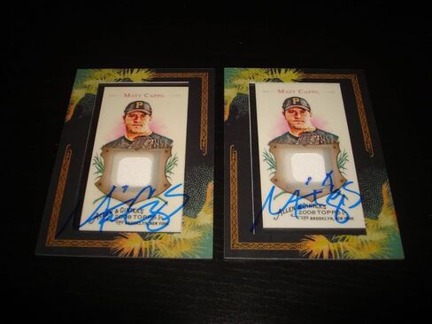 Matt Capps Pirates 2008 Allen & Ginter Jersey Relic Signed Authentic Auto 920 - MLB Autographed Baseball Cards in Saudi Arabia