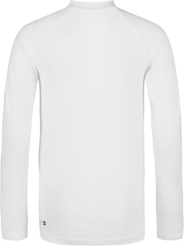 Quiksilver boys All Time Long Sleeve Youth Rashguard Surf Rash Guard Shirt, White, Medium US in Saudi Arabia