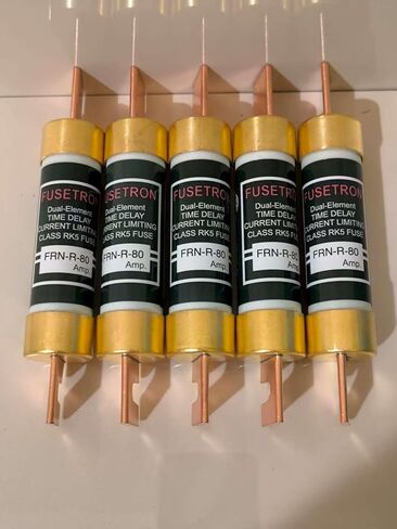 FRN-R-80 Fime Delay Fuse ، 250 فولت 80A ، فئة RK5 ، حزمة 5 in Saudi Arabia