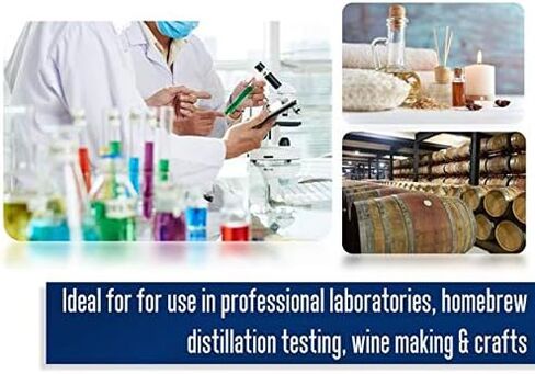 أسطوانة متدرجة ، 100 مل - ASTM ، الفئة A - التسامح ± 0.50 مل - طوق واقٍ وقاعدة سداسية - التخرج الزرقاء - مع شهادة عمل فردية - Borosilicate 3.3 Glass - Eisco Labs in Kuwait