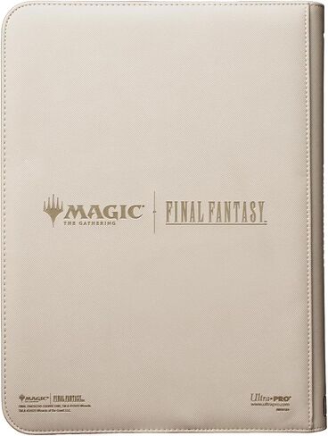 Ultra Pro-Final Fantasy X Universes Beyond Cloud ، Soldier Ex-Soldier 9-Proct Premium Pronded Pronder for Magic: The Gathering | ألبوم TCG Card Collector ، MTG Binder ، Final Fantasy Card Binder in Saudi Arabia
