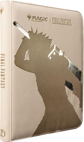 Ultra Pro-Final Fantasy X Universes Beyond Cloud ، Soldier Ex-Soldier 9-Proct Premium Pronded Pronder for Magic: The Gathering | ألبوم TCG Card Collector ، MTG Binder ، Final Fantasy Card Binder in Saudi Arabia
