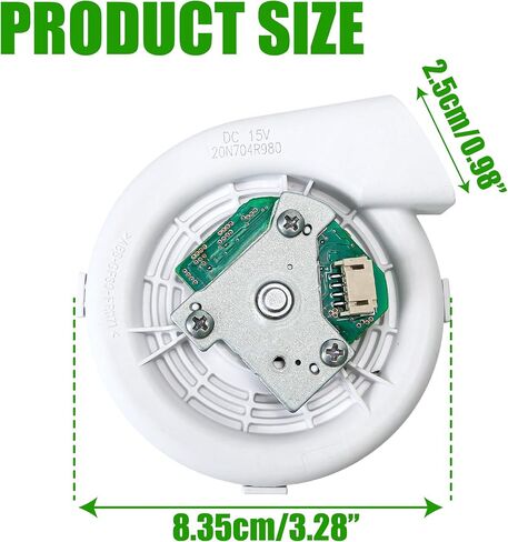 استبدال محرك المعجبين لـ Robot Cleaner ، متوافق مع Roborock S6 MAXV E5 Q6 Q5+ Q7 ، مولد فراغ 2500PA 20N704R980 - تحقق من رقم الجزء قبل الطلب in Saudi Arabia
