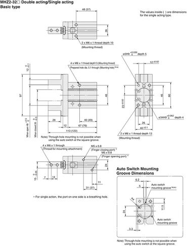 اكتب الهواء الهوائي الموازي gripper mhz2-10d mhz2-16d 6d mhz2-20d mhz2-25d 32d 40d s clamps clamps clamps الألومنيوم (MHZ2-32D) in Kuwait