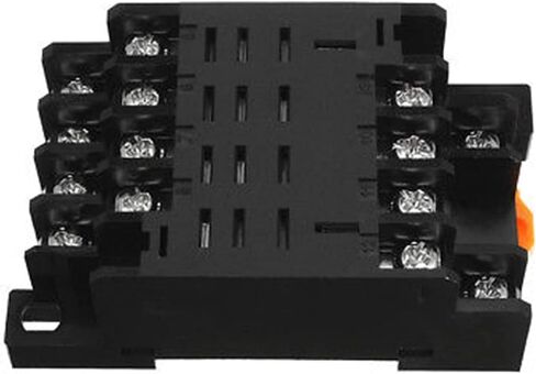 5pcs 14 Pin 28mm Din Dair لوحة محمولة الكهرومغناطيسية قاعدة مقبس التتابع in Saudi Arabia