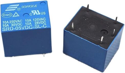 50PCS RELAY SRD-05VDC-SL-C SRD-05VDC T73 5V 10A DIP-5PIN in Saudi Arabia