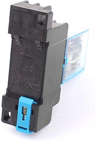 10pcs DC 12V 10A Coil Electromagnetic Power Relay Socket w DTF08A Base in Saudi Arabia