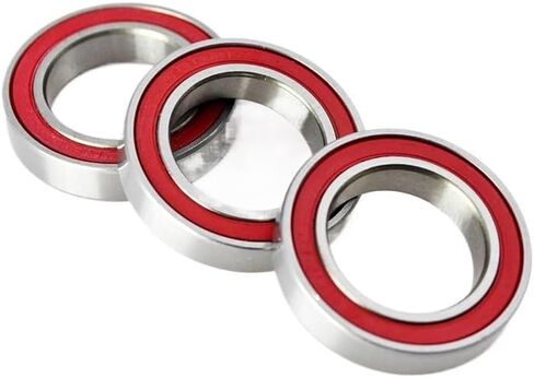 2/10pcs السيراميك الهجين 6802 2RS المحمل 15x24x5 مم 6802RS نيتريد سيليكون لدراجة الدراجة 15 ملم محامل الكرة الداخلية (2pcs) in Kuwait