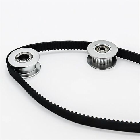 16T Teeth 2GT Idler Pulley Synchronous Wheel Bore 3mm with Bearing 2MGT Belt Width 6/10mm GT2 Timing Pulley 3D Printer Parts(Bore 3mm No Teeth,50pcs,6mm-Silver) in Saudi Arabia