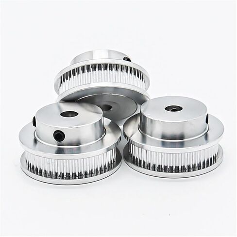 60T Teeth GT2 Timing Pulley Synchronous Wheel Bore 5/6/6.35~19/20/25mm 2M Teeth Belt Width 6/10/15mm 3D Printer Parts 2GT Pulley(5mm,3pcs,9mm) in Saudi Arabia