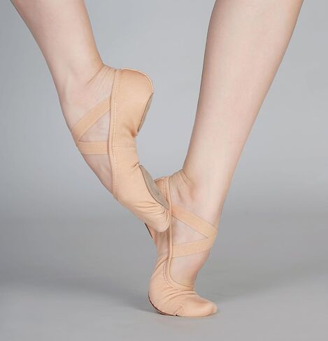 Daydance Cloud Soft 4 Way Way Women Women Ballet Shoes ، Women Ballet Slippers for Dance ، Gymnastics in Saudi Arabia