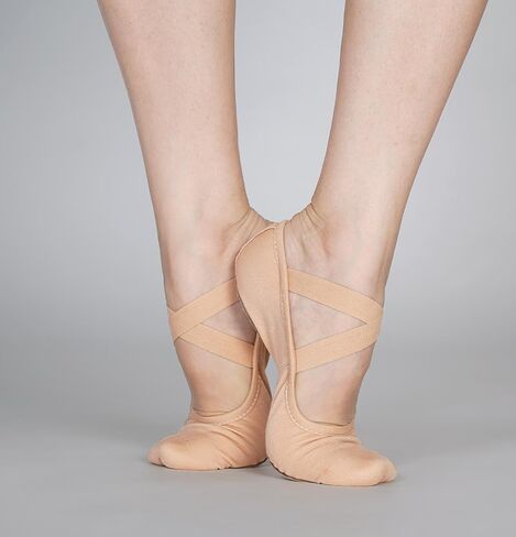 Daydance Cloud Soft 4 Way Way Women Women Ballet Shoes ، Women Ballet Slippers for Dance ، Gymnastics in Saudi Arabia