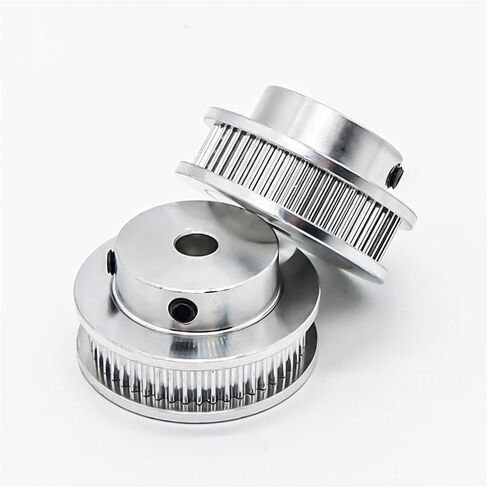65T Teeth GT2 Timing Pulley Synchronous Wheel Bore5/6/8~18/19/20mm Belt Width 6/10mm 3D Printer Parts Tensioning Open 2GT Pulley(10mm W,3pcs,6mm) in Saudi Arabia