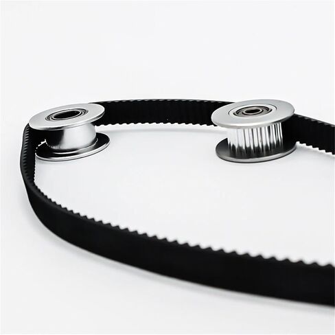 20 Teeth 2GT Idler Pulley Synchronous Wheel Bore 3/4/5/6/8mm with Bearing Belt Width 6/9/10/12/15mm 3D Printer GT2 Timing Pulley(Bore 6mm No Teeth,1pcs,9mm-Black) in Kuwait