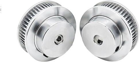 65T Teeth GT2 Timing Pulley Synchronous Wheel Bore5/6/8~18/19/20mm Belt Width 6/10mm 3D Printer Parts Tensioning Open 2GT Pulley(14mm,1pcs,6mm) in Saudi Arabia