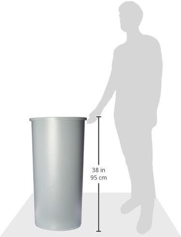 منتجات Rubbermaid التجارية لا يمكن المساس بها ، رمادي ، 22 جالون RCP354600GY in Saudi Arabia