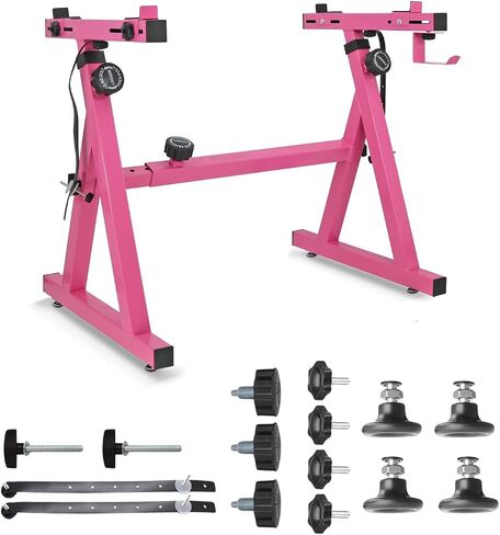 5 Core Keyboard Stand Riser Z عرض الطول عرض الموسيقى الثقيلة المحمولة حامل حامل للأطفال والبالغين يناسب 54 إلى 88 من البيانو الكهربائي الرئيسي - KS Z1 BPNK HD in Saudi Arabia