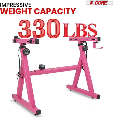 5 Core Keyboard Stand Riser Z عرض الطول عرض الموسيقى الثقيلة المحمولة حامل حامل للأطفال والبالغين يناسب 54 إلى 88 من البيانو الكهربائي الرئيسي - KS Z1 BPNK HD in Saudi Arabia