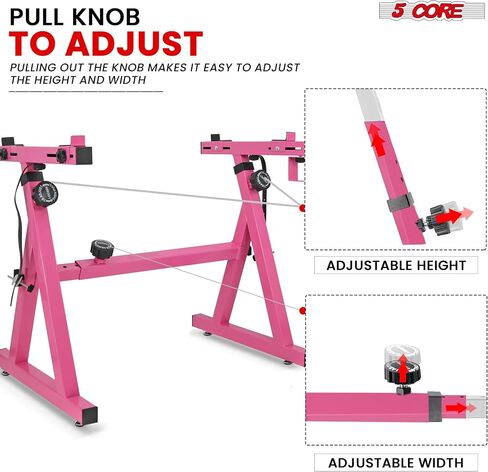 5 Core Keyboard Stand Riser Z عرض الطول عرض الموسيقى الثقيلة المحمولة حامل حامل للأطفال والبالغين يناسب 54 إلى 88 من البيانو الكهربائي الرئيسي - KS Z1 BPNK HD in Saudi Arabia