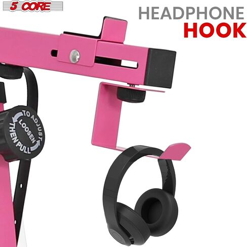 5 Core Keyboard Stand Riser Z عرض الطول عرض الموسيقى الثقيلة المحمولة حامل حامل للأطفال والبالغين يناسب 54 إلى 88 من البيانو الكهربائي الرئيسي - KS Z1 BPNK HD in Saudi Arabia