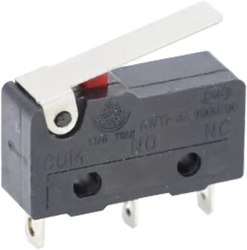 100 PCS/lot 3 pin/2pin Limit Switch 5A250VAC KW11-3Z Mini Switch Micro Limit Sensor(3P Long Handle) in Saudi Arabia