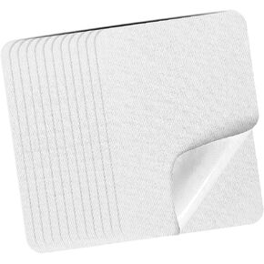 AXEN 12 Pieces Iron on Fabric Patches for Clothing and Pants Repair, 100% Cotton Sewing Repair Patches, Beige in Kuwait