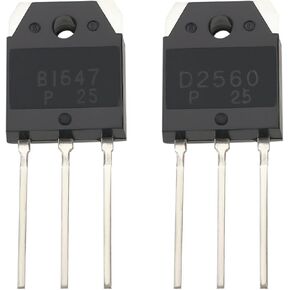 2 PCS 2SB1647 2SD2560 NPN Transistor التبديل مكبر للصوت منخفض الطاقة الترانزستور دائرة الاتصالات الميكروويف 150V/40A in Kuwait