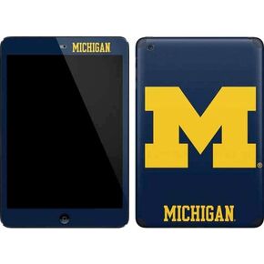 Skinit Skinit Tablet Skin متوافق مع iPad Mini (1st و 2nd Gen) - تصميم شعار Michigan M المرخص رسميًا in Saudi Arabia