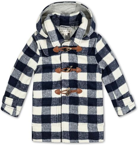 Hope & Henry Boys' Quilted Barn Coat with Detachable Hood in Saudi Arabia
