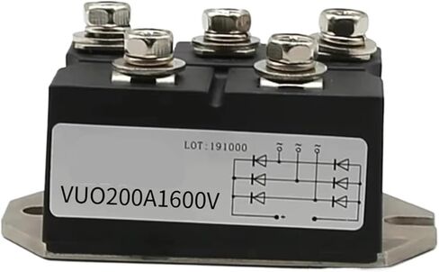 200A Three-Phase Rectifier Bridge Module vuo Profile MDS200A AC Input Output 1600V in Saudi Arabia