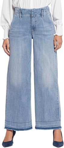 NYDJ Women's Hr Mona Wide Leg Trouser Released Hem in Saudi Arabia