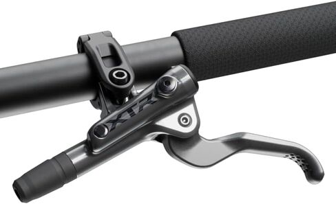 Shimano XTR BL-M9200 رافعة الفرامل الهيدروليكية-يسار أو يمين-أسطوانة المغنيسيوم الرئيسية ، رافعة الكربون ، أسود (يمين) in Saudi Arabia