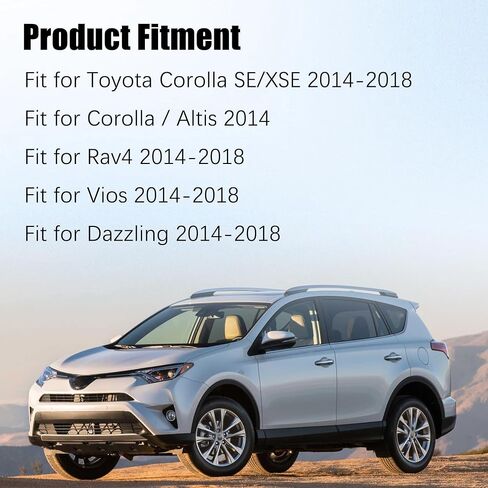 مقبض سحب السقف الخلفي الداخلي للاستيلاء على السقف الداخلي مع خطاف من أجل تويوتا 2014-2018 Corolla لـ RAV4 Highlander استبدال 74610-02170 74610-0E050 ، LH = RH Universal Beige in Saudi Arabia