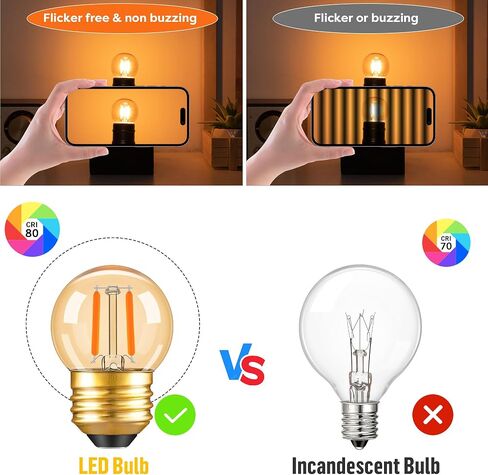 G40 LED LED WATT LIRGHT LIGHT GLOW GLOW E26 AMBER 1W 10 WATT LIGHT LIGH in Kuwait