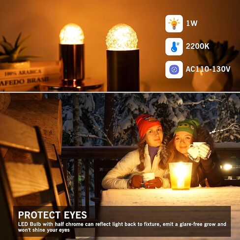 G40 LED LED WATT LIRGHT LIGHT GLOW GLOW E26 AMBER 1W 10 WATT LIGHT LIGH in Kuwait