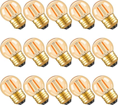 G40 LED LED WATT LIRGHT LIGHT GLOW GLOW E26 AMBER 1W 10 WATT LIGHT LIGH in Kuwait