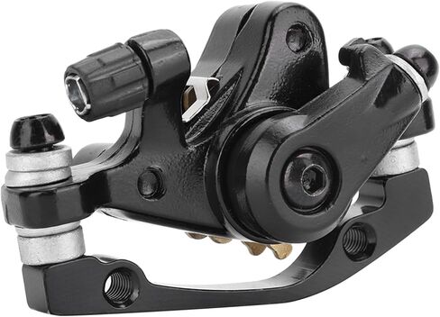 Disc Brake, Solid Disc Brake Calipers Front and Rear Mechanical Disc Brake Calipers for Universal Electric Bicycles with Heat Dissipation Effect (Front disc Brake (F160 R140)) in Saudi Arabia