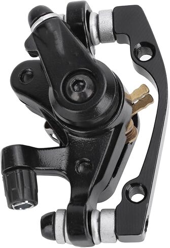 Disc Brake, Solid Disc Brake Calipers Front and Rear Mechanical Disc Brake Calipers for Universal Electric Bicycles with Heat Dissipation Effect (Front disc Brake (F160 R140)) in Saudi Arabia