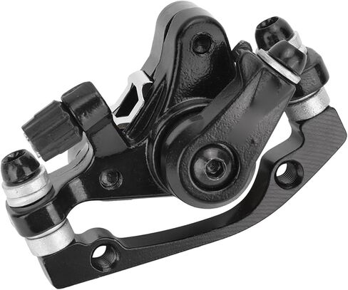Disc Brake, Solid Disc Brake Calipers Front and Rear Mechanical Disc Brake Calipers for Universal Electric Bicycles with Heat Dissipation Effect (Front disc Brake (F160 R140)) in Saudi Arabia