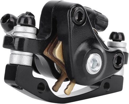 Disc Brake, Solid Disc Brake Calipers Front and Rear Mechanical Disc Brake Calipers for Universal Electric Bicycles with Heat Dissipation Effect (Front disc Brake (F160 R140)) in Saudi Arabia