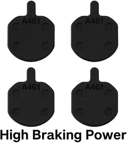 2 Pairs Semi-Metallic Disc Brake Pads, Compatible with Sole, MX2, MX3, MX4, MX5, CX5 in Saudi Arabia