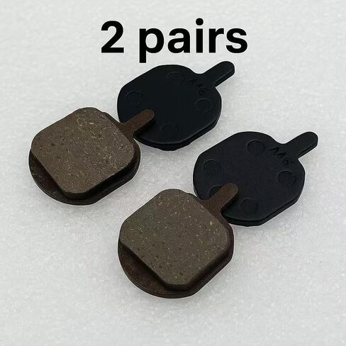 2 Pairs Semi-Metallic Disc Brake Pads, Compatible with Sole, MX2, MX3, MX4, MX5, CX5 in Saudi Arabia