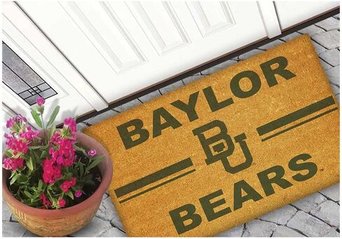 KH Sports Fan Baylor Bears Team Logo Coir Bosting ، 18 × 30 بوصة ، Bears في الهواء الطلق ؛ عرض روح فريقك مع هذا الفريدة الفريدة بايلور بيرز in Saudi Arabia