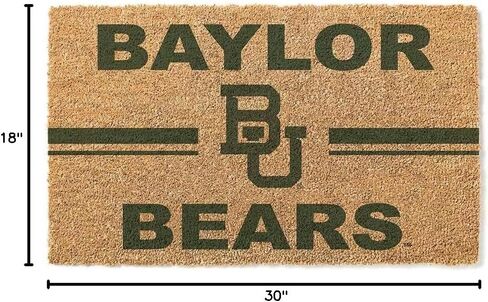 KH Sports Fan Baylor Bears Team Logo Coir Bosting ، 18 × 30 بوصة ، Bears في الهواء الطلق ؛ عرض روح فريقك مع هذا الفريدة الفريدة بايلور بيرز in Saudi Arabia