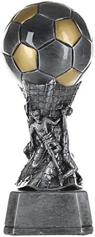 Decade Awards Soccer Trophy - Custom Engraved Soccer Team Tower Award - Perfect for Youth Leagues, Tournaments, Team Recognition - Customize Now (9 Inch) in Saudi Arabia