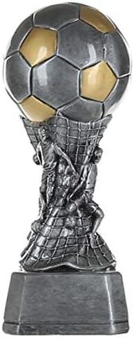 Decade Awards Soccer Trophy - Custom Engraved Soccer Team Tower Award - Perfect for Youth Leagues, Tournaments, Team Recognition - Customize Now (9 Inch) in Saudi Arabia