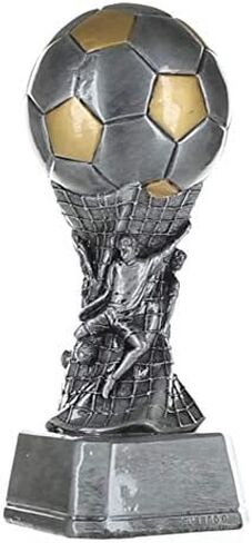 Decade Awards Soccer Trophy - Custom Engraved Soccer Team Tower Award - Perfect for Youth Leagues, Tournaments, Team Recognition - Customize Now (9 Inch) in Saudi Arabia
